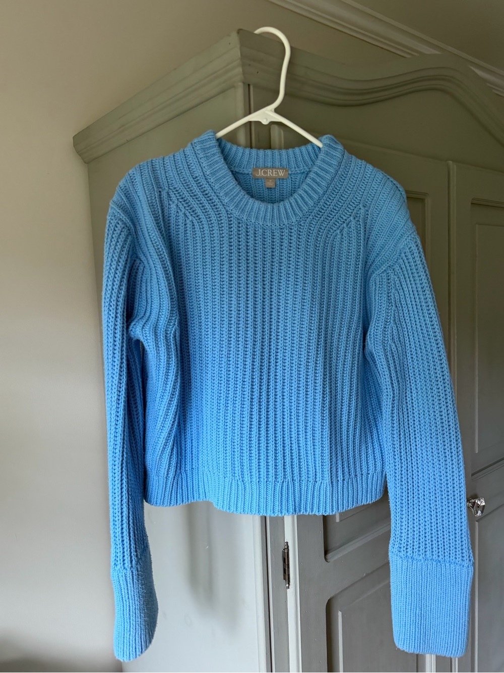 J Crew Heritage cotton roll neck sweater size M